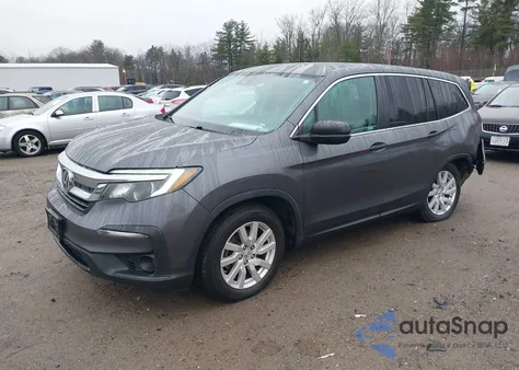 2019 Honda Pilot Lx from USA, damaged, VIN 5FNYF6H15KB072480